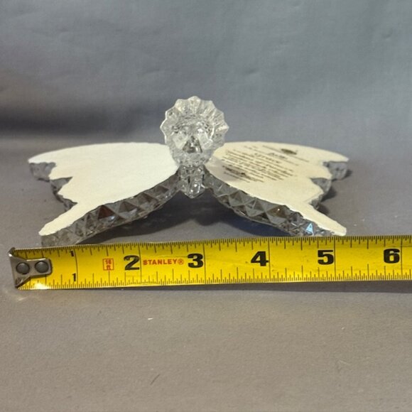 Butterfly Figurine Thomas Kinkade Bradford Exchange Gardens Paradise Vtg Joy bug - Picture 2 of 5